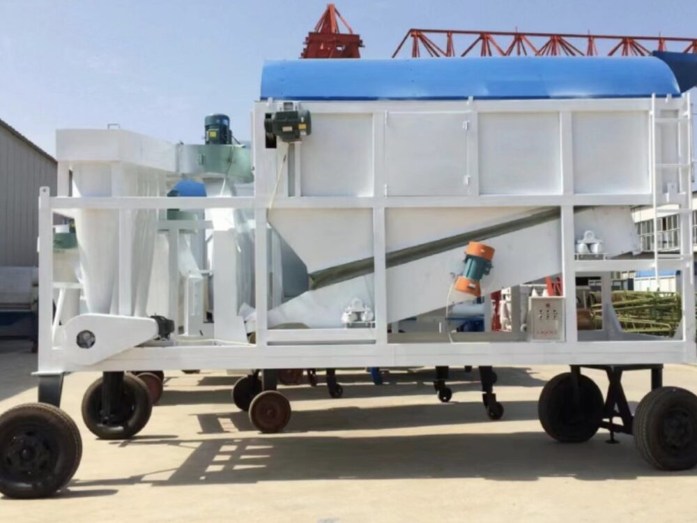 Mobile Grain Cleaning Machine